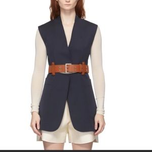 SportMax vest with belt
